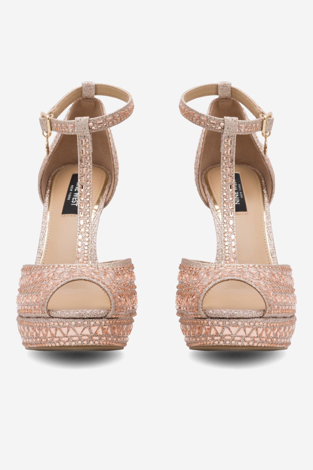 Sandały NINE WEST NISA SY015-1NW Różowy