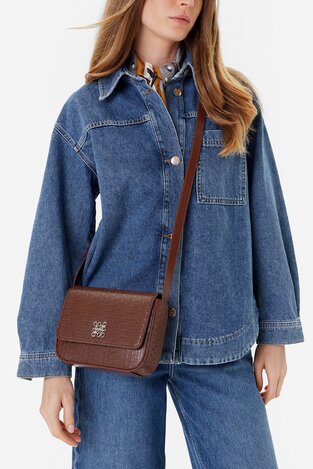 Сумка З Ремінцем NINE WEST CEO-HAMPSHIRE-I-LDA8176 КОРИЧНЕВИЙ