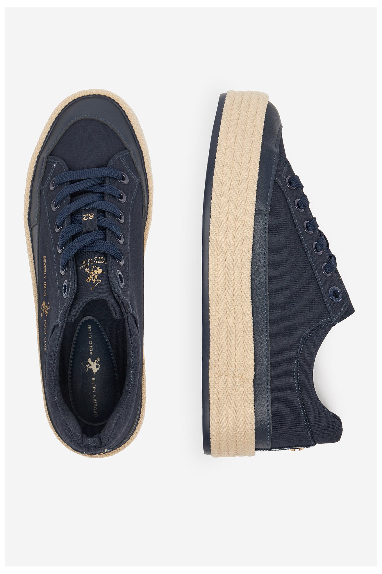 Espadrille Beverly Hills Polo Club WSS21536-01 SÖTÉTKÉK