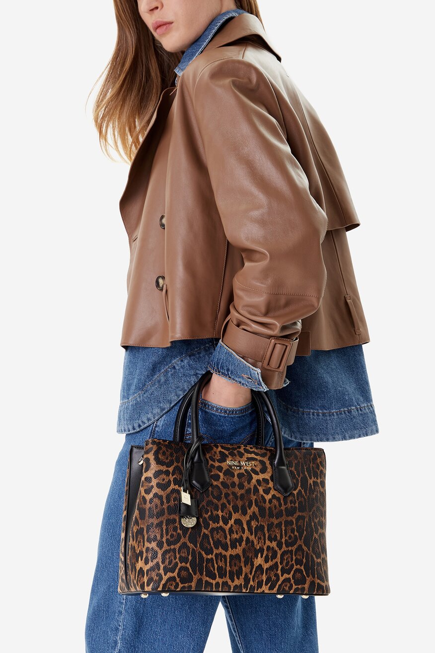 Дамска чанта NINE WEST ЧЕРЕН - 5906751396568