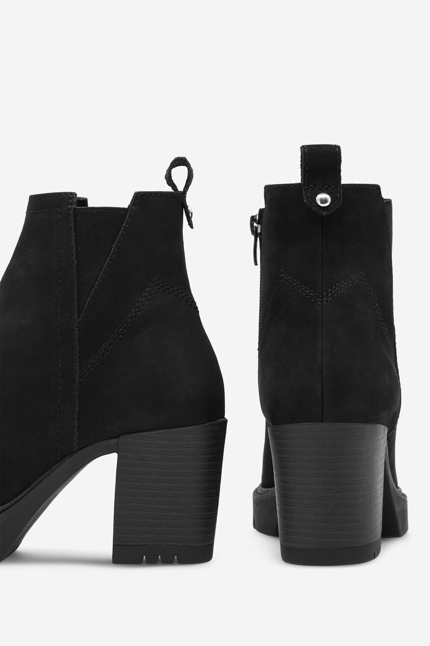 
                Sergio Bardi - Botki skórzane na słupku - 5905588213734