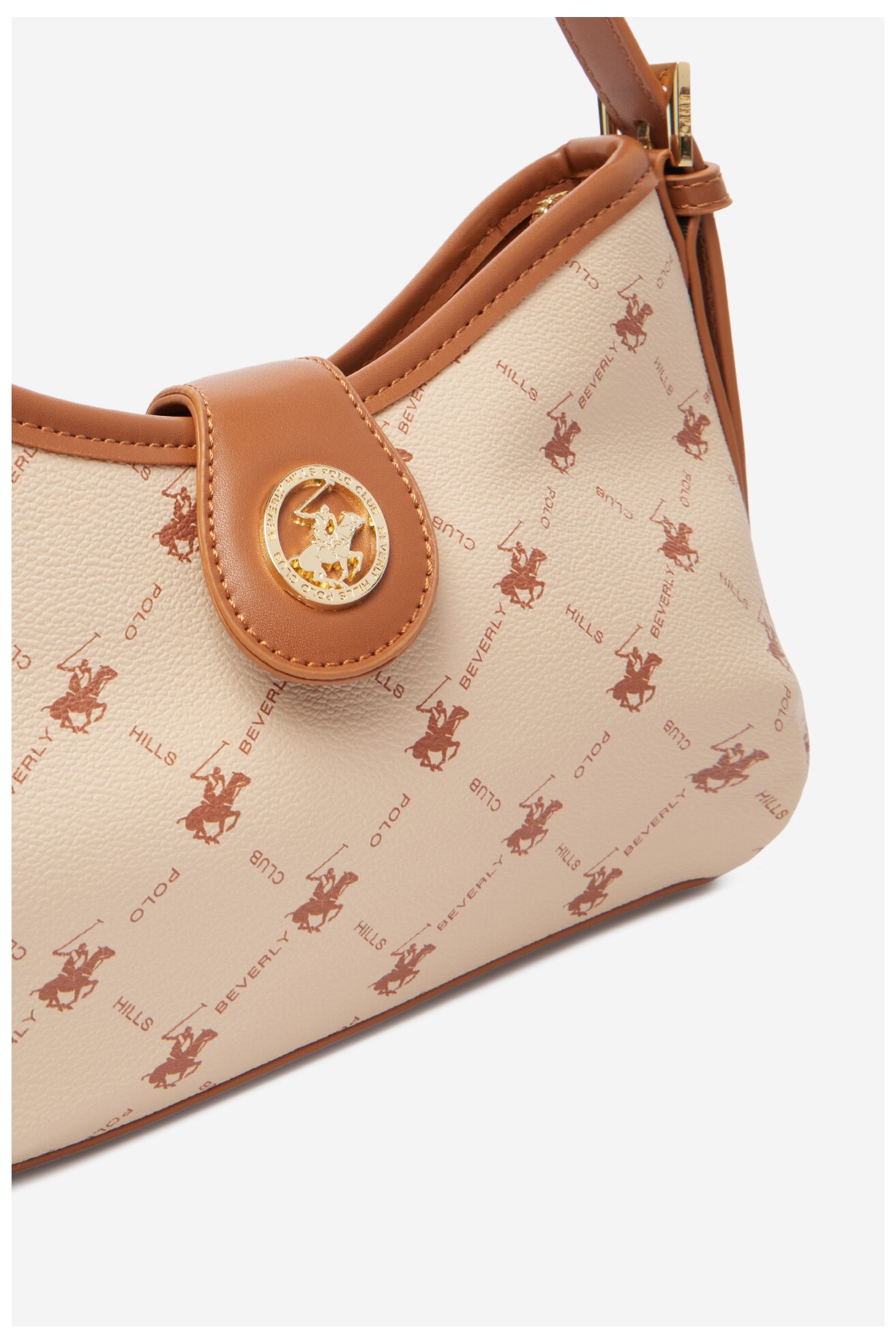 Torebka Beverly Hills Polo Club CEO-BHPC-L-015-09 Camel