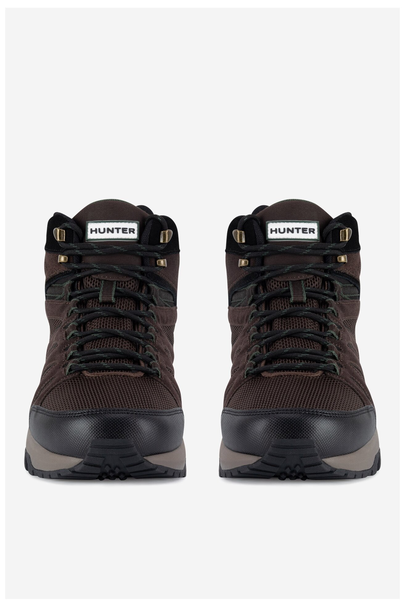 Túracipő HUNTER MASON MID HIKER WP BARNA