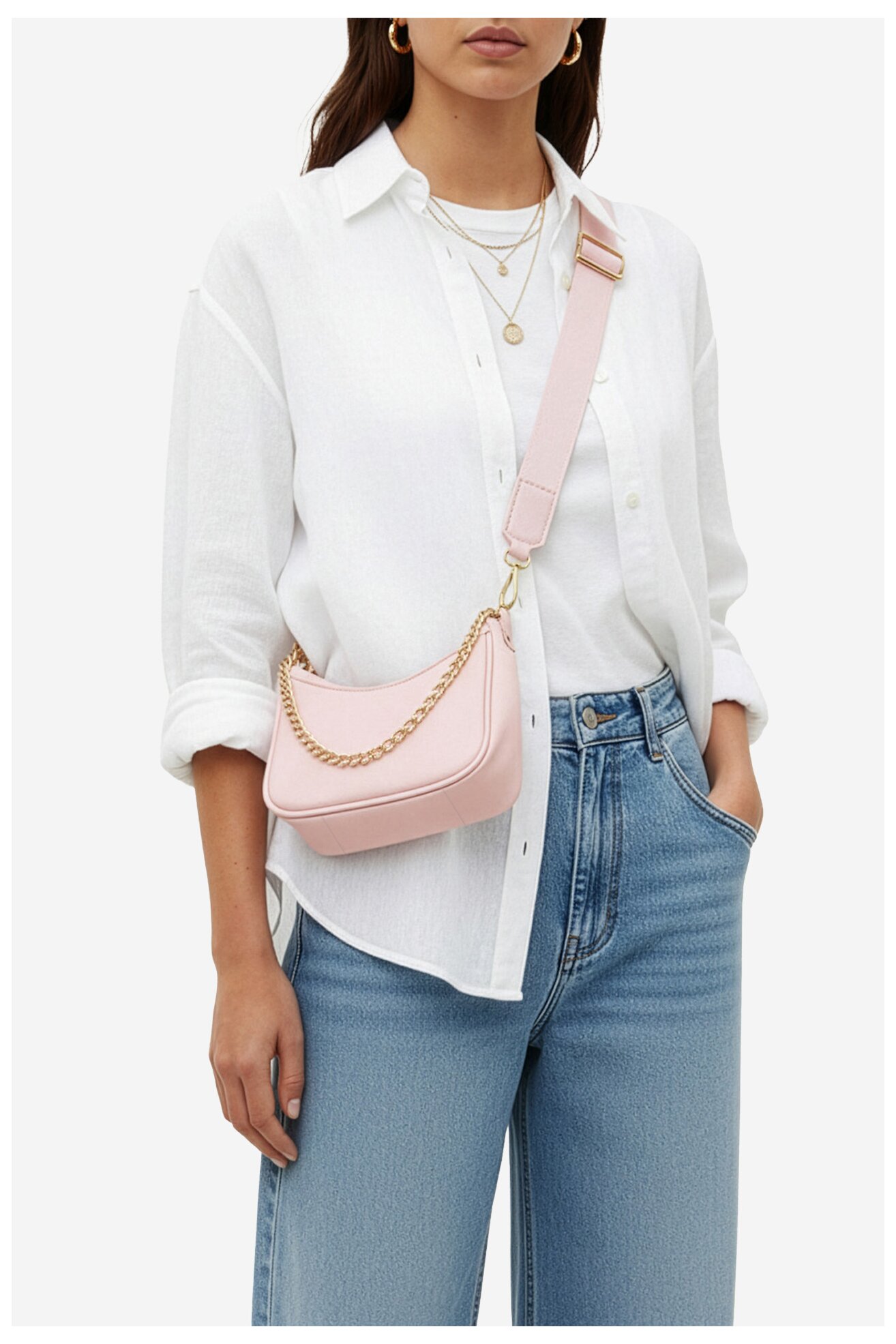 Дамска чанта Jenny CEO-JNY-M-024-07 РОЗОВ