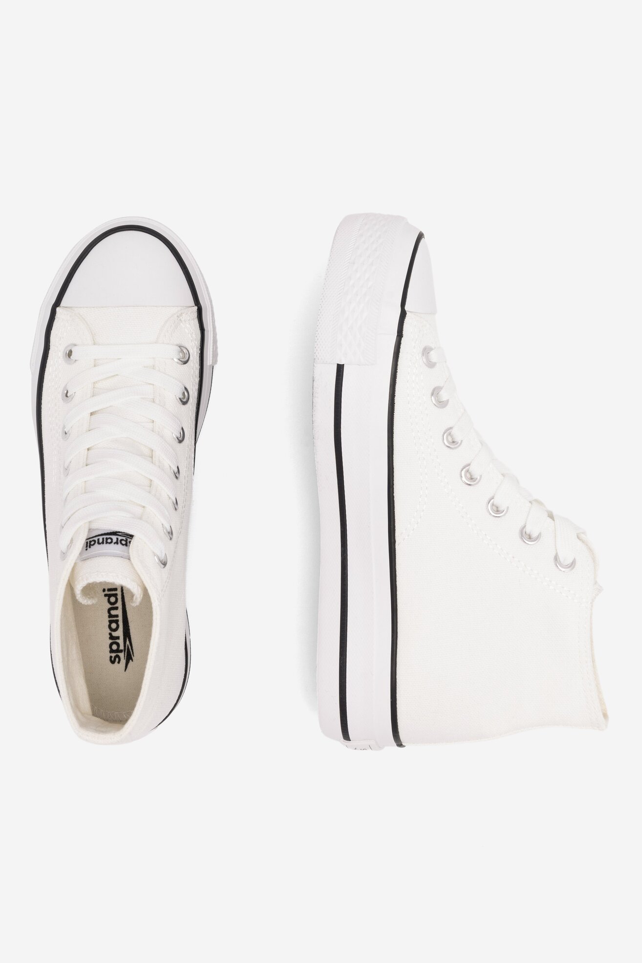 Pantofi pânză Sprandi WP40-21204LYY ALB