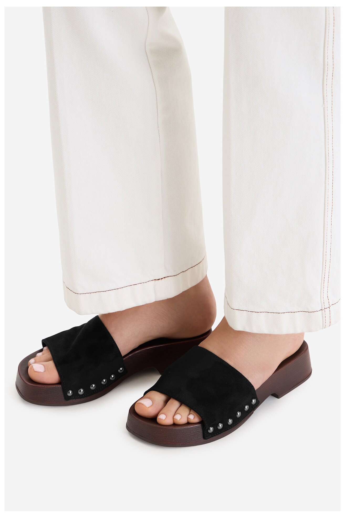 Klapki Jenny CEO-WSS2608-01 Czarny