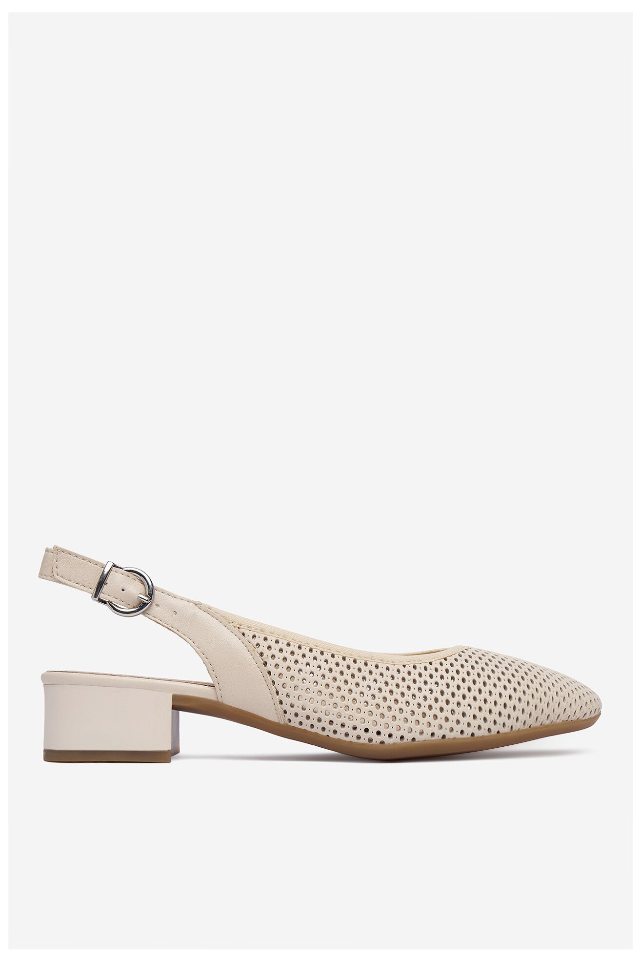 Czółenka Rieker CEO-43458-60 Beżowy