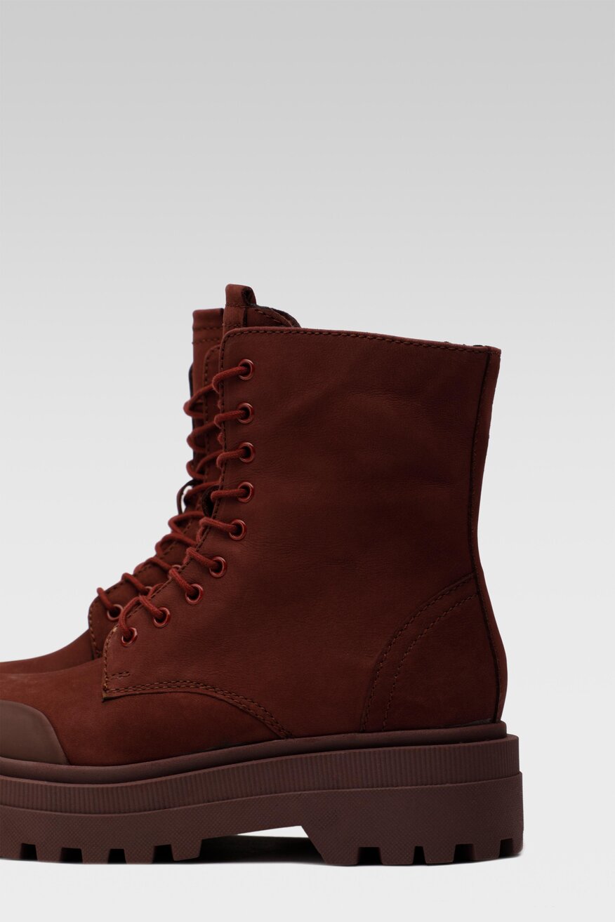 
                Lasocki - Trzewiki skórzane ocieplane - 5904248880040