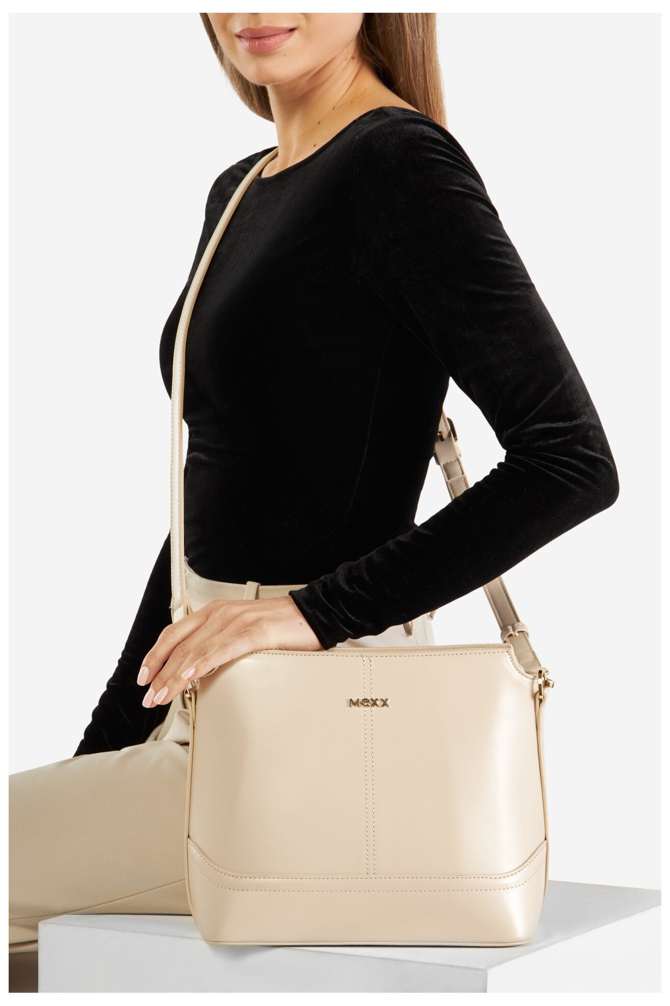 Kézitáska Mexx MEXX-S-008-07 BÉZS