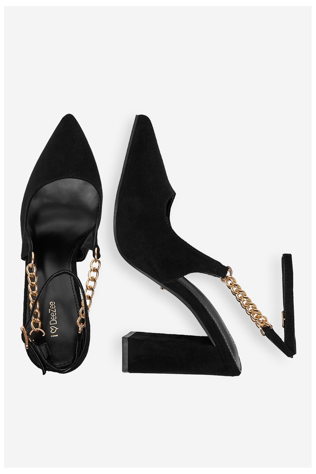 Туфлі-Човники DeeZee HT368-1 ЧОРНИЙ