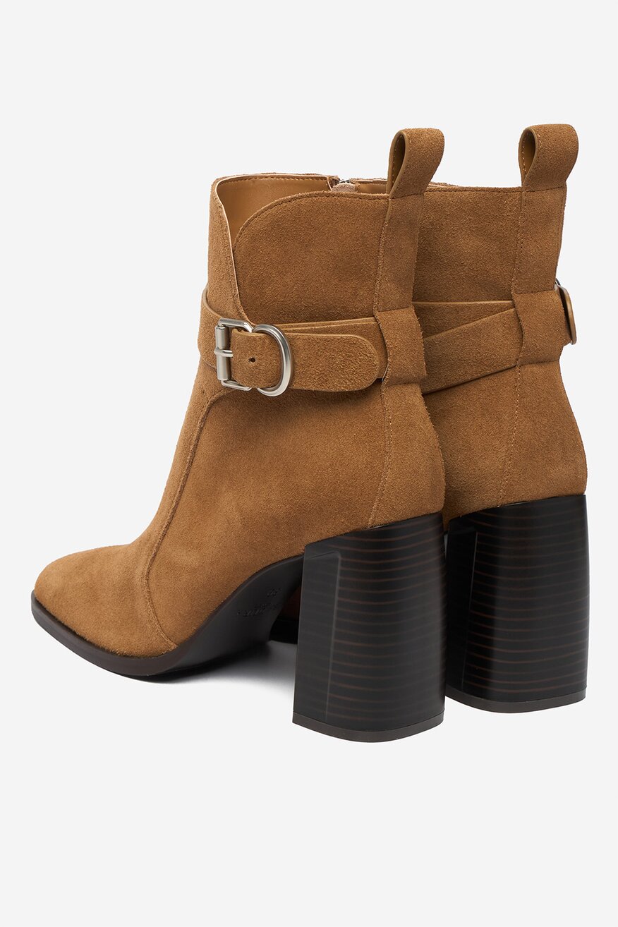 Badura - Botki skórzane - 5906751419540