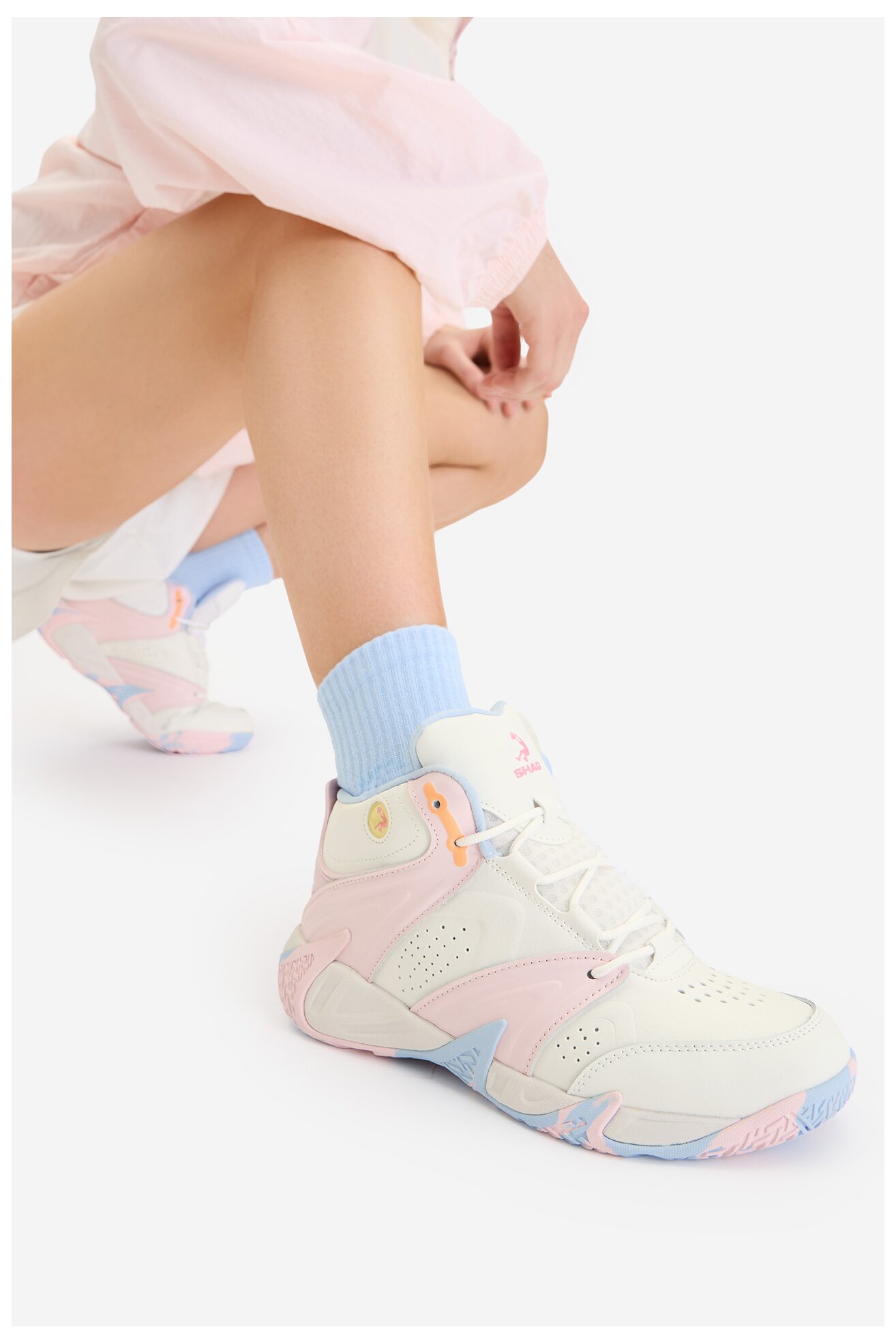 Спортни обувки SHAQ CEO-DEVASTATOR AQ95010W-WZ БЯЛ