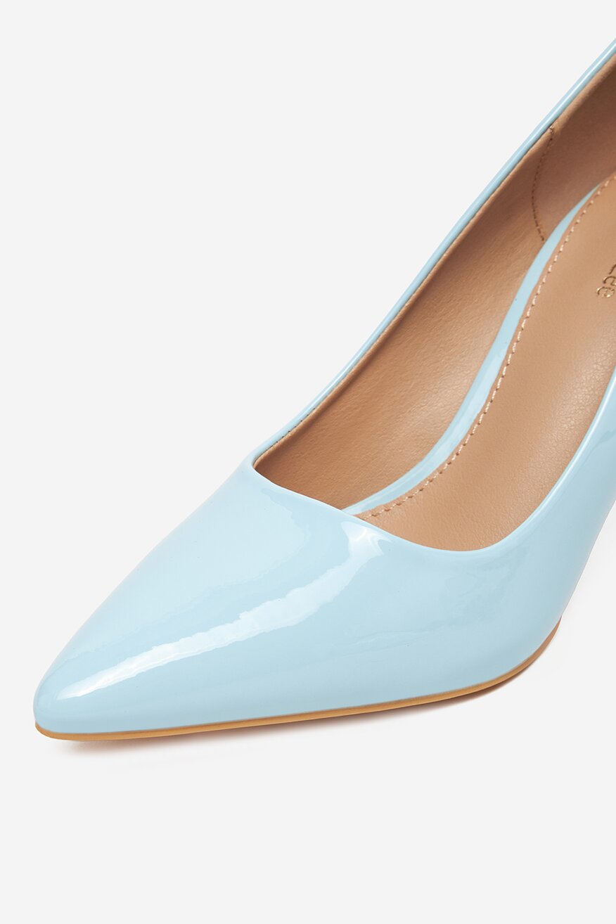 Pantofi cu toc DeeZee ALBASTRU DESCHIS - 5906751080672