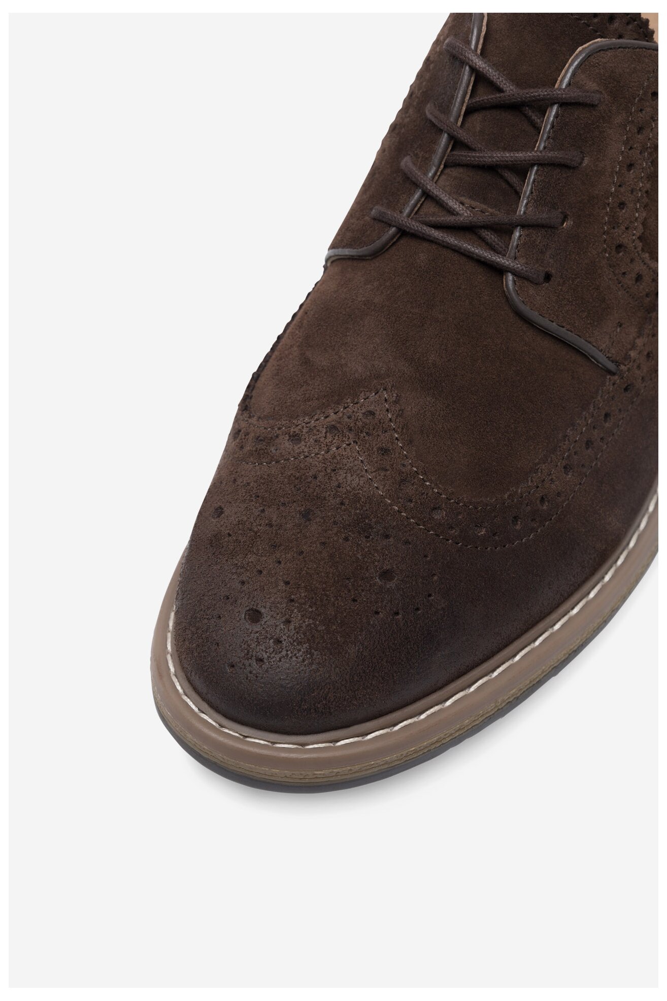 Półbuty Gino Rossi ADAMO-01 MI08 Brązowy ciemny