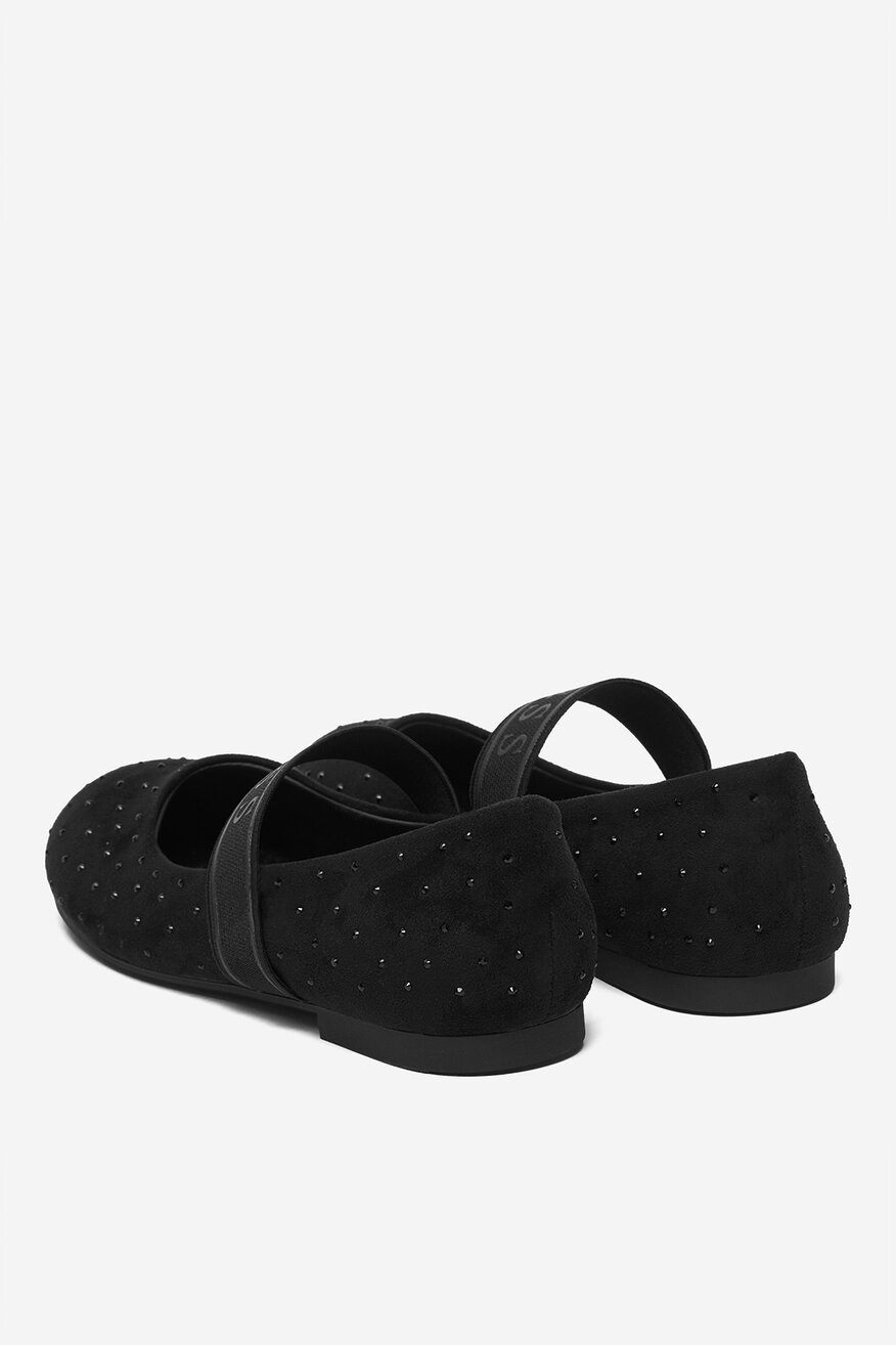 Baleriny GUESS KIDS CEOWB-CS6666-04 Czarny - 5906751744062