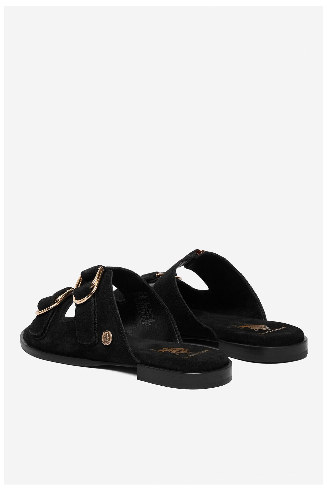 Klapki U.S. POLO ASSN. EO-KATYA001W/6S1 Czarny
