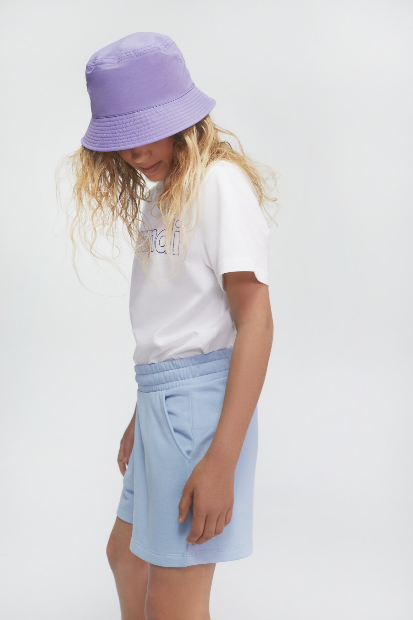 Spodenki Sprandi SS21-SHG001 Niebieski jasny