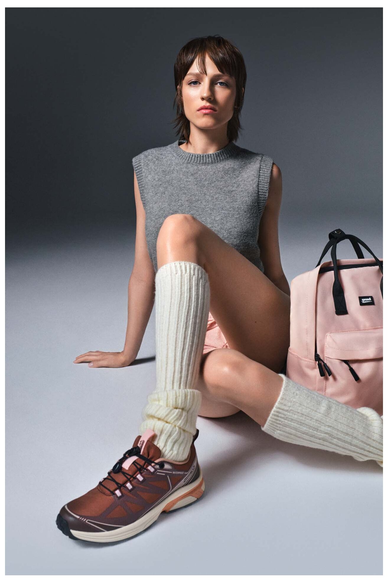 Кросівки спортивні SPRANDI EARTH GEAR W-S24W021C-4 КОРИЧНЕВИЙ