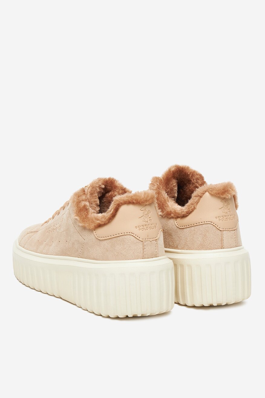 Sneakerși Beverly Hills Polo Club BEJ - 5906751317846