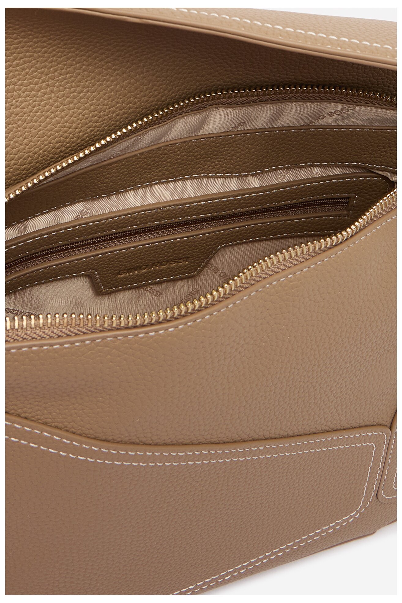 Сумка З Ремінцем Gino Rossi C-KY117 СВІТЛО-БЕЖЕВИЙ