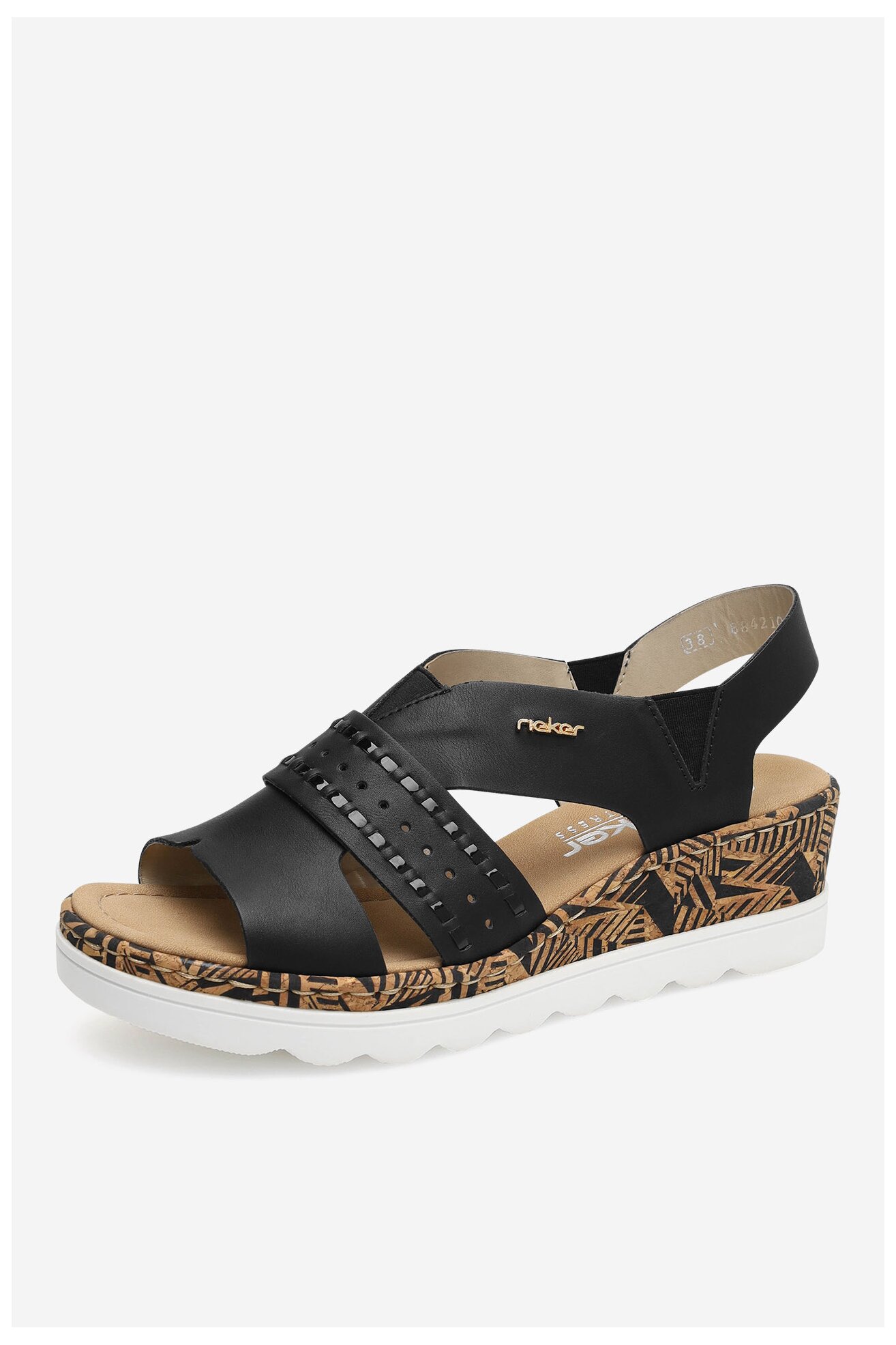 Sandały Rieker 67179-00 Czarny