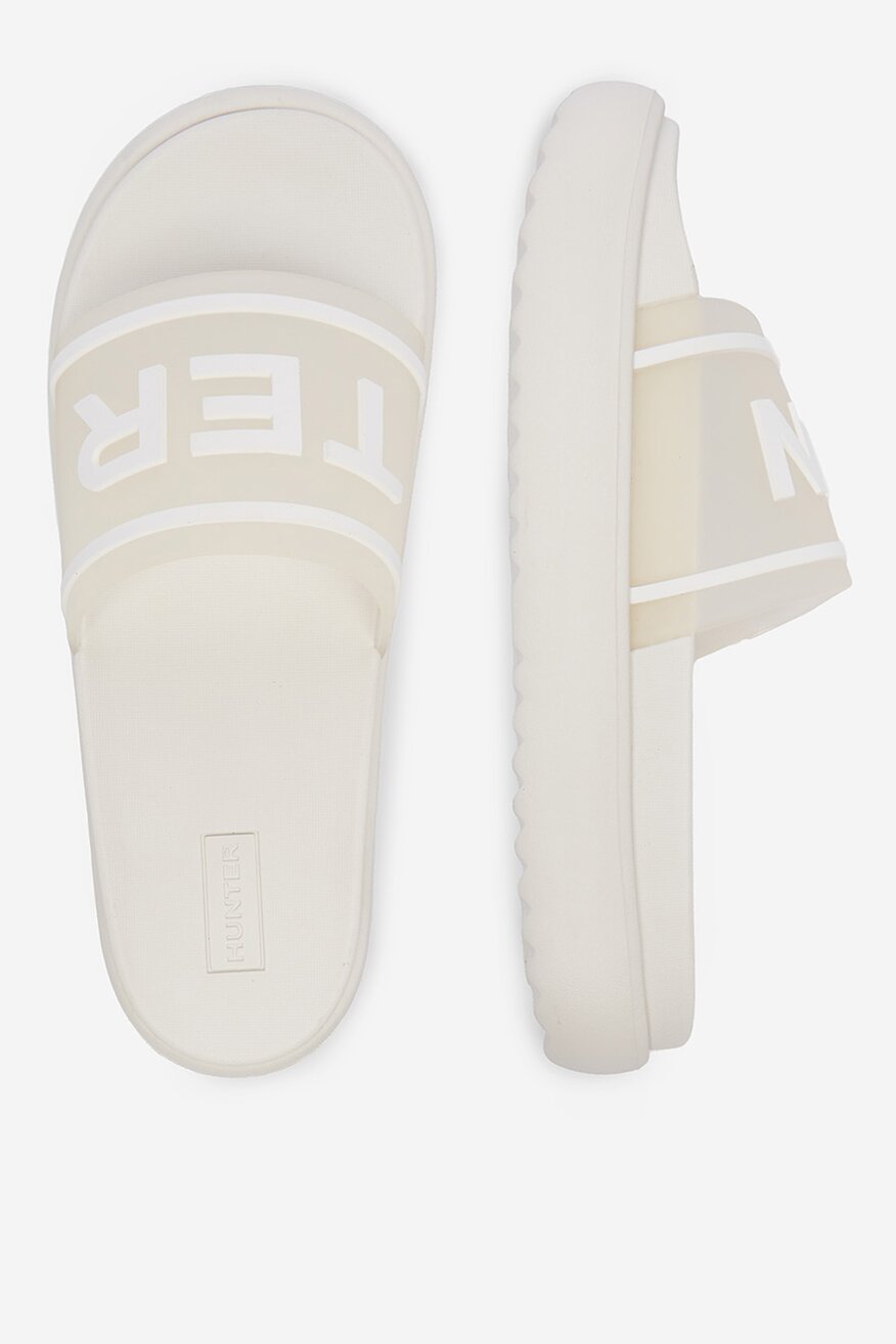 
                Papuče HUNTER BELA - 5906751340424