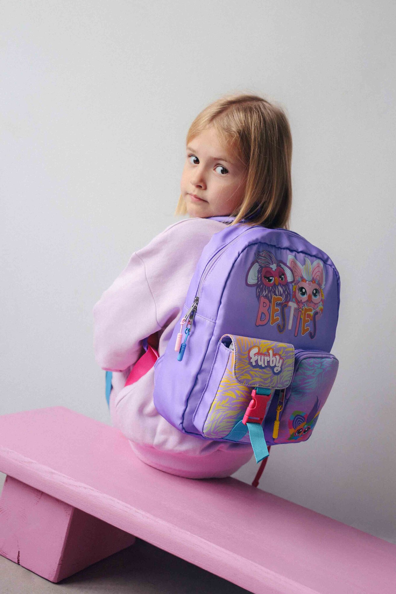 Ranac FURBY CEO-ACCCS-AW25-102FUR LJUBIČASTA