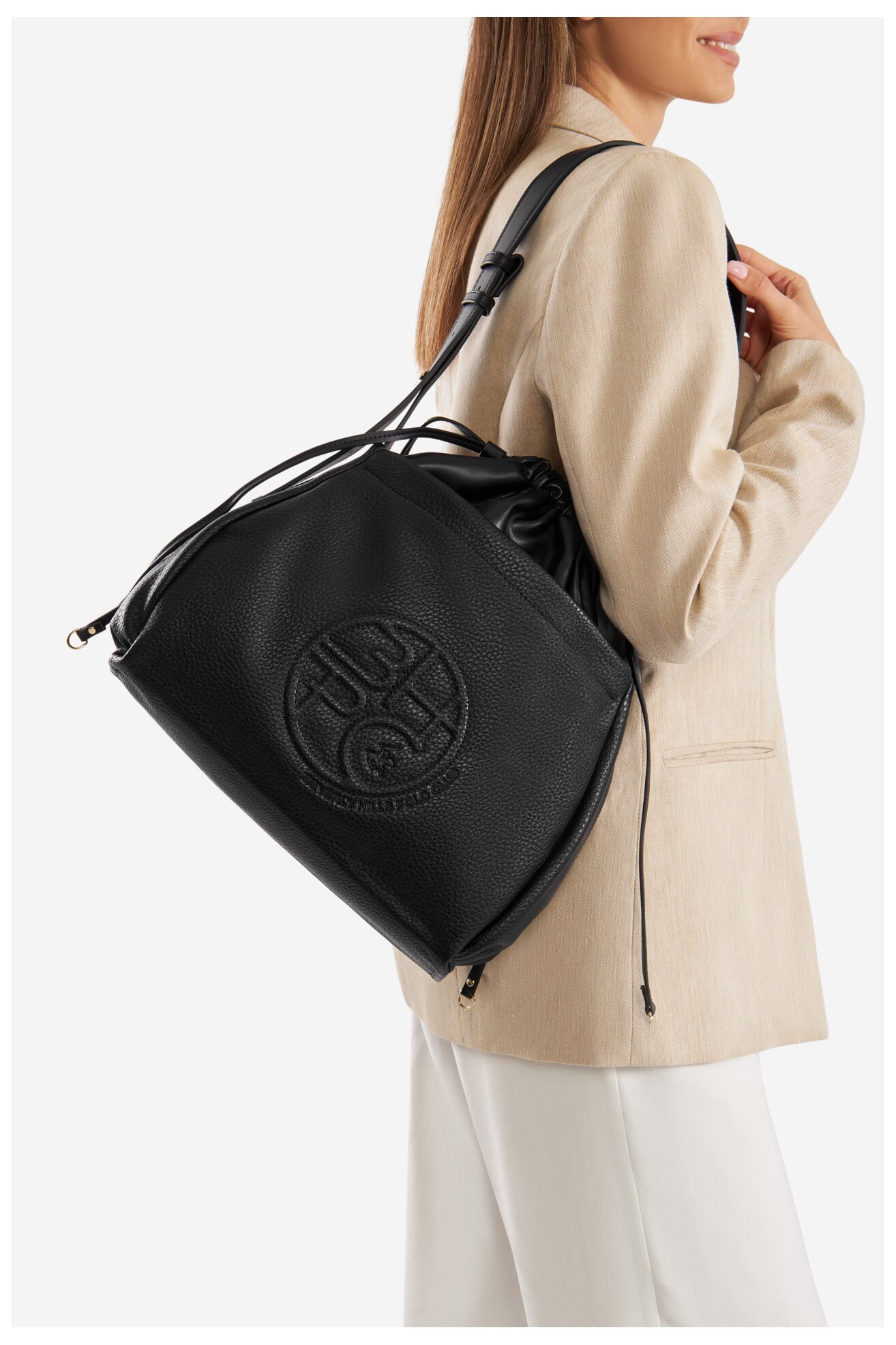 Kézitáska Beverly Hills Polo Club BHPC-K-039-06 FEKETE