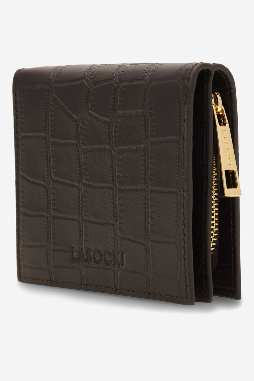 Lasocki - Portfel mały skórzany - 5905588181019