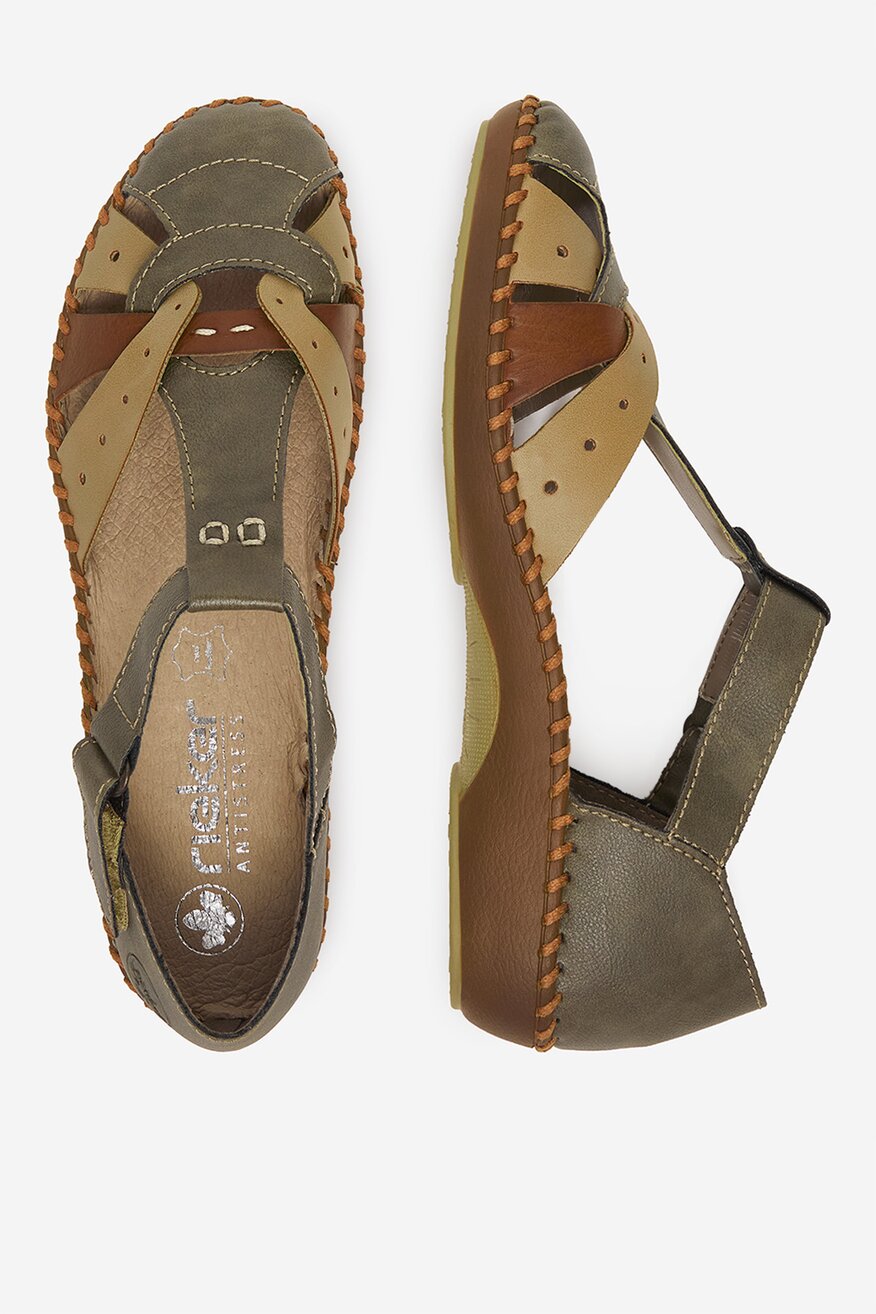 Сандали Rieker ЗЕЛЕН - 5906751834992