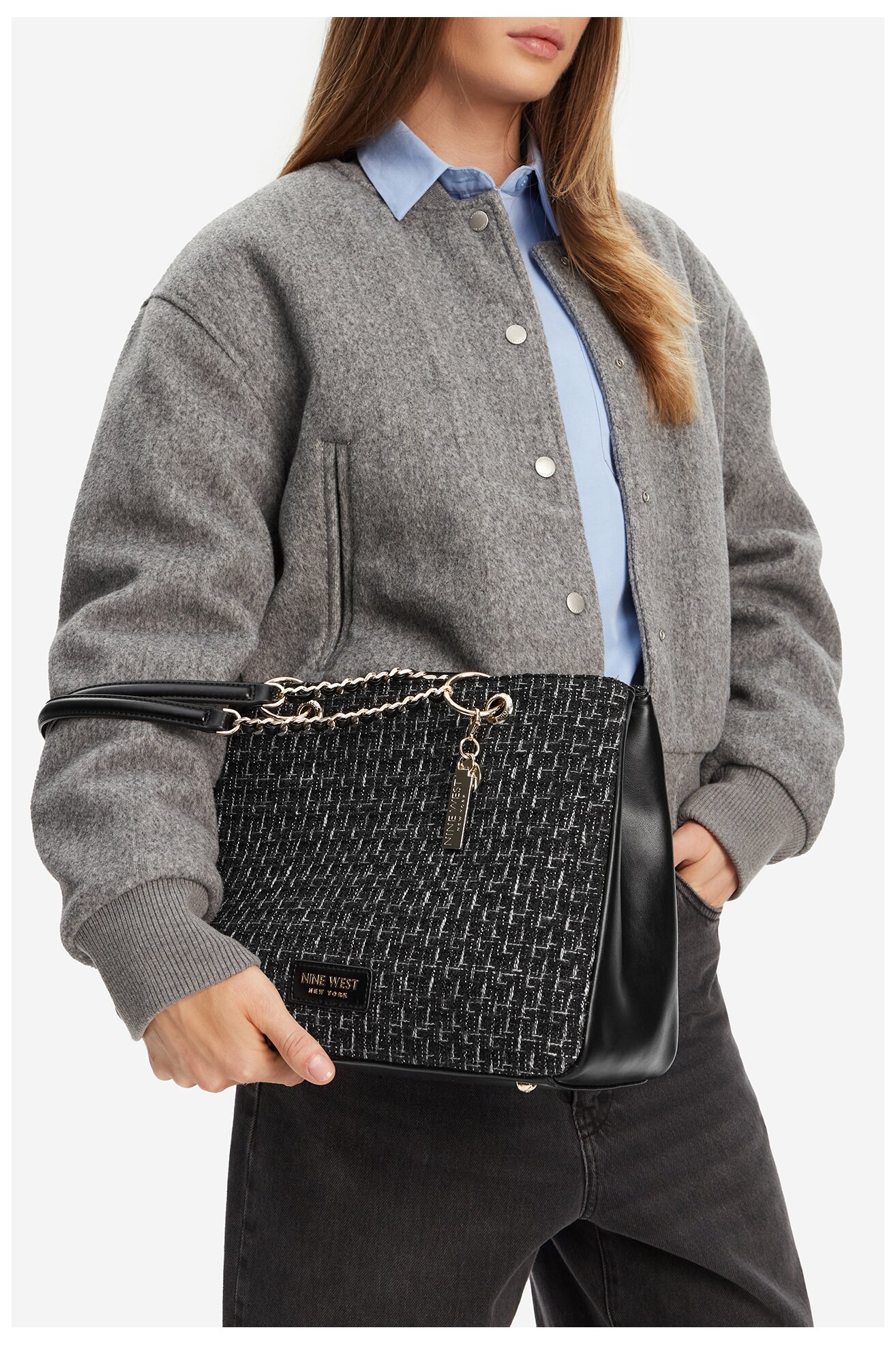 Torebka NINE WEST EO-HUDSON-HEAVEN-LDA8005A Czarny