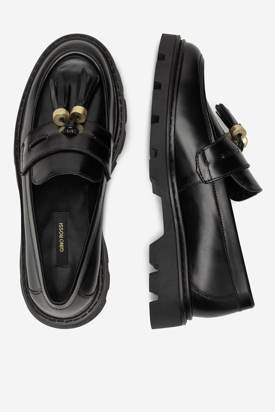 Gino Rossi - Loafersy skórzane - 5905588827757