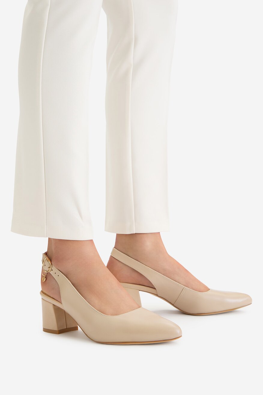 Lasocki - Czółenka skórzane - 5906751573372