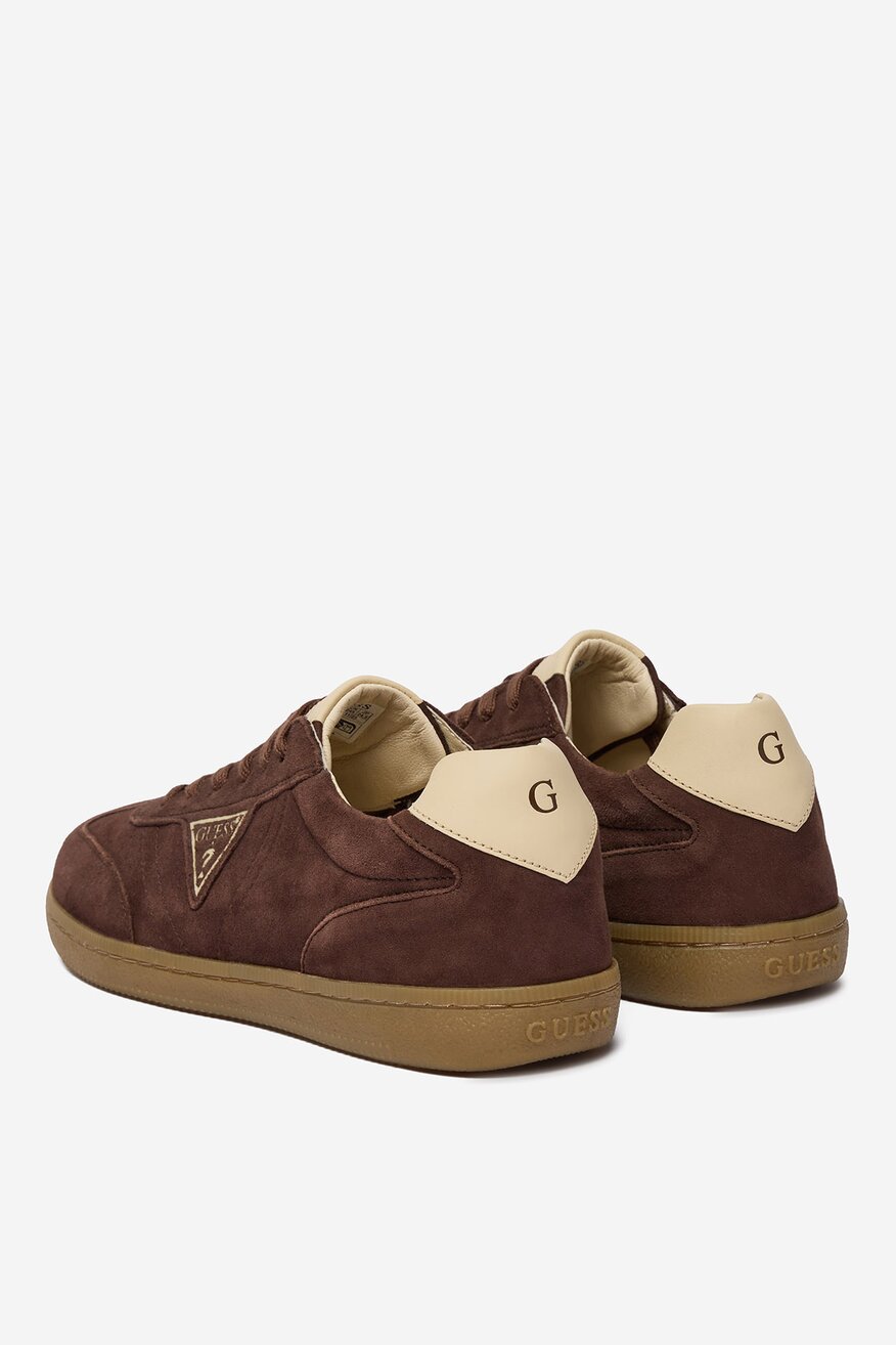 
                GUESS - Sneakersy skórzane - 5906751872451