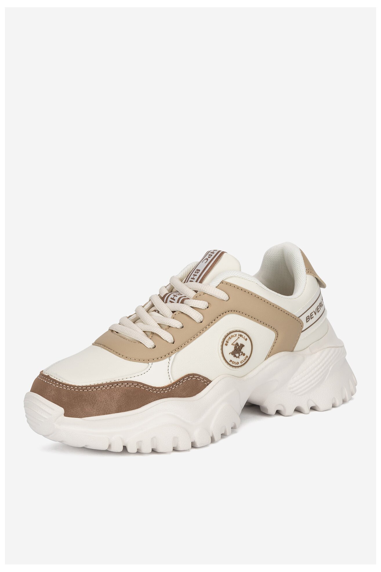 Sneakerși Beverly Hills Polo Club WFA3160-1 BEJ