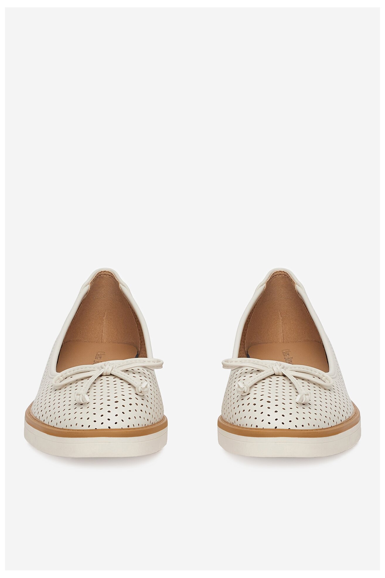 Baleriny Clara Barson WYL3327-5 Biały