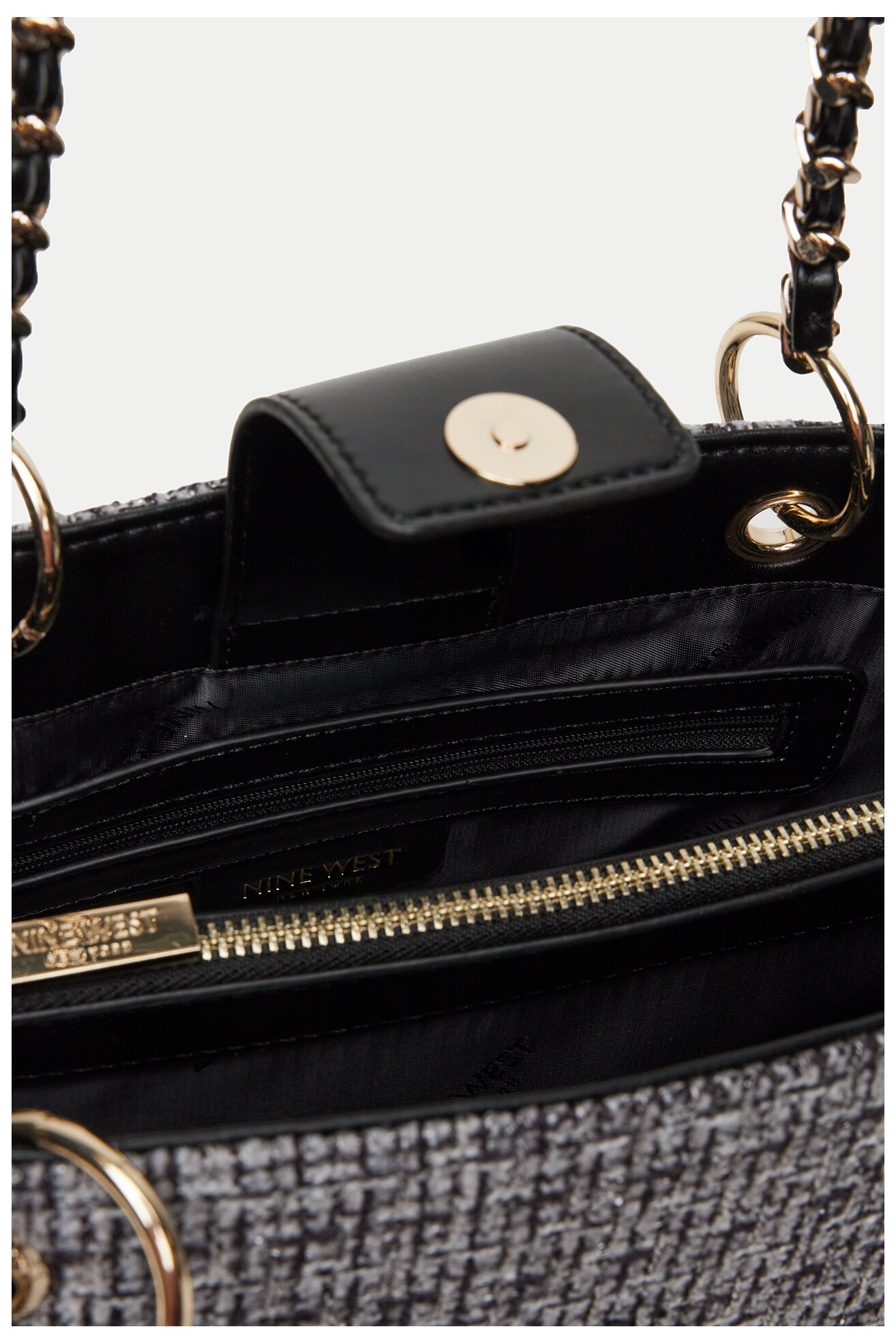 Torebka NINE WEST EO-HUDSON-HEAVEN-LDA8005A Szary