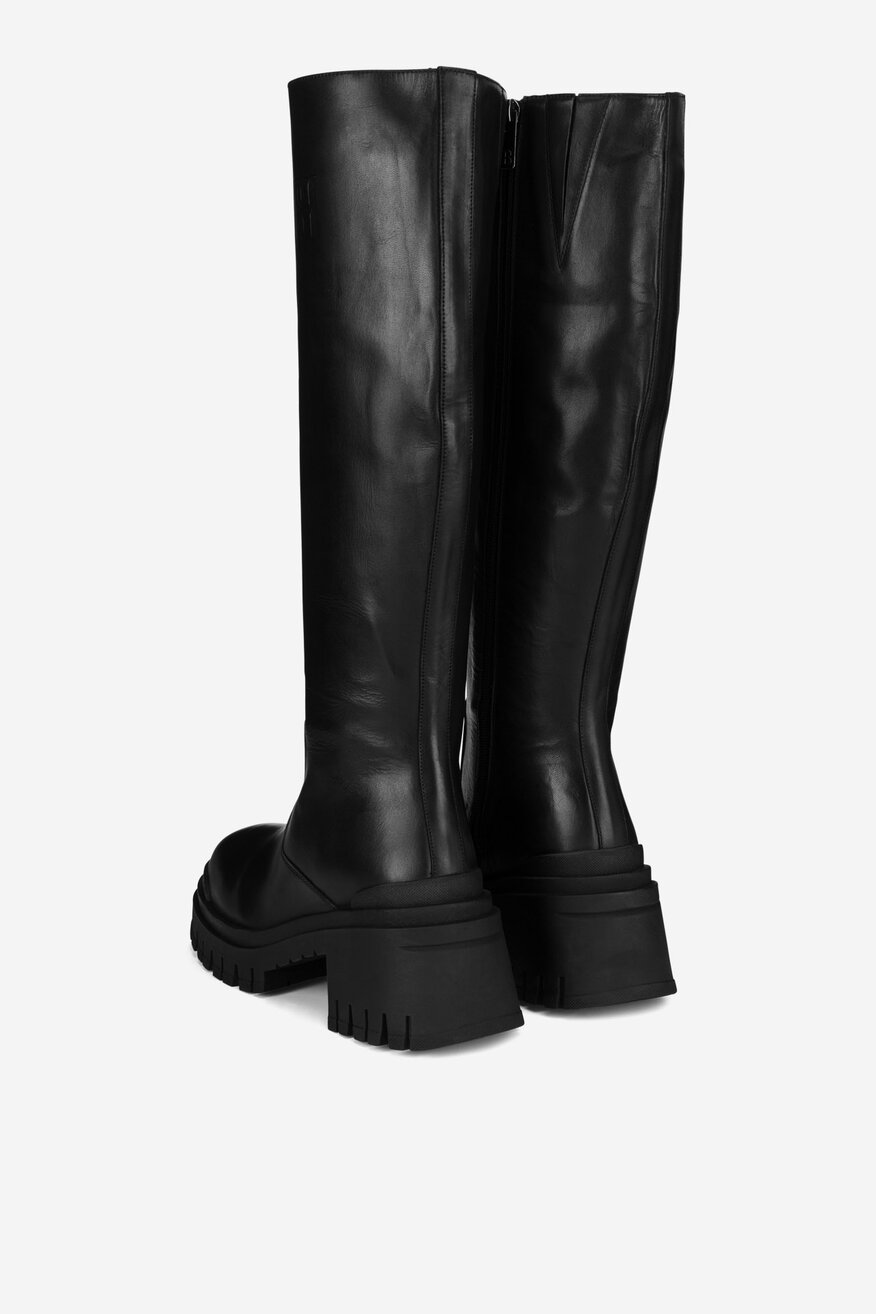 Badura - Kozaki skórzane - 5905588814702