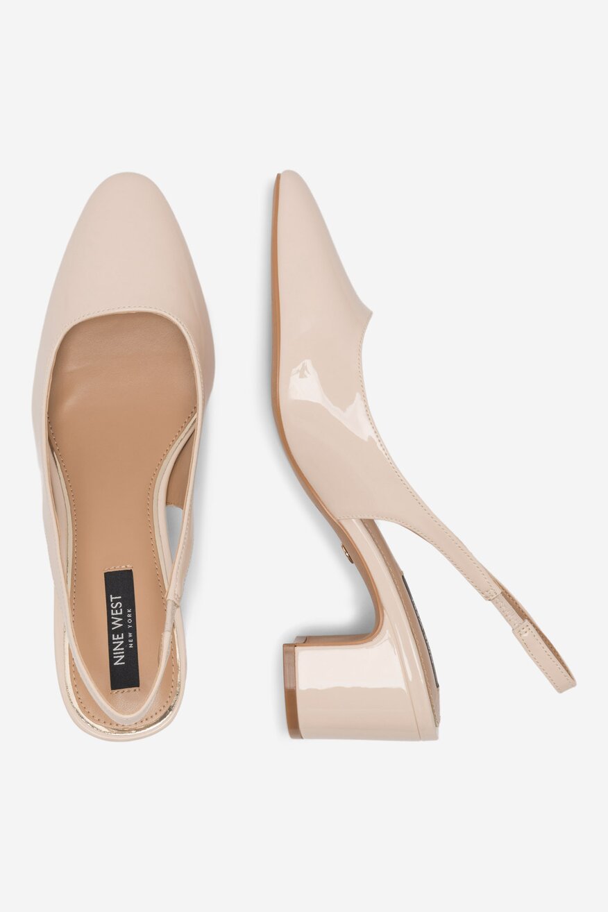 NINE WEST - Czółenka na słupku - 5905588563778