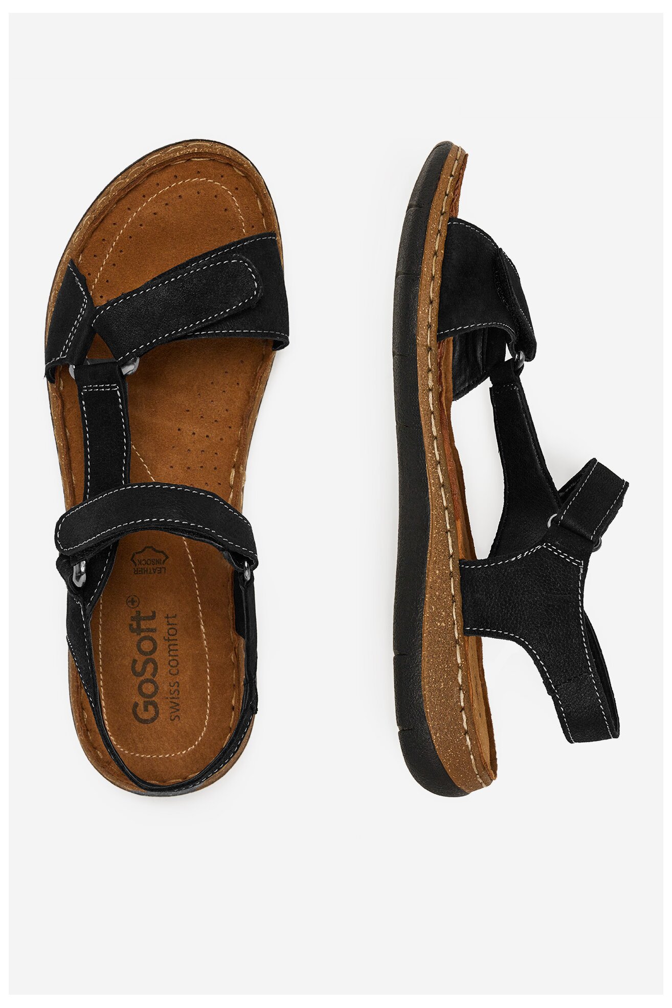 Szandál Go Soft WI23-4773-05 FEKETE