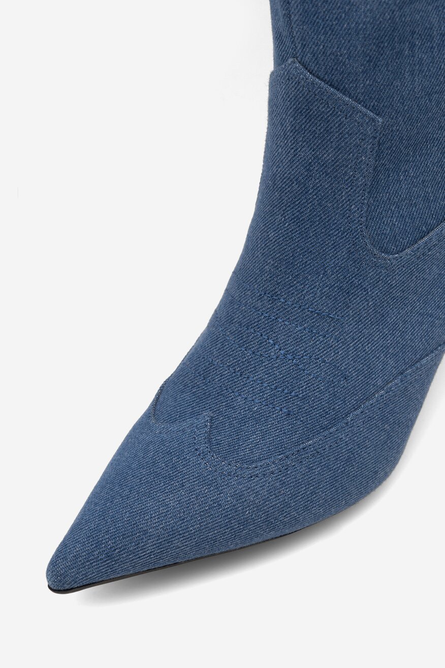 NINE WEST - Kowbojki wysokie - 5905588143888