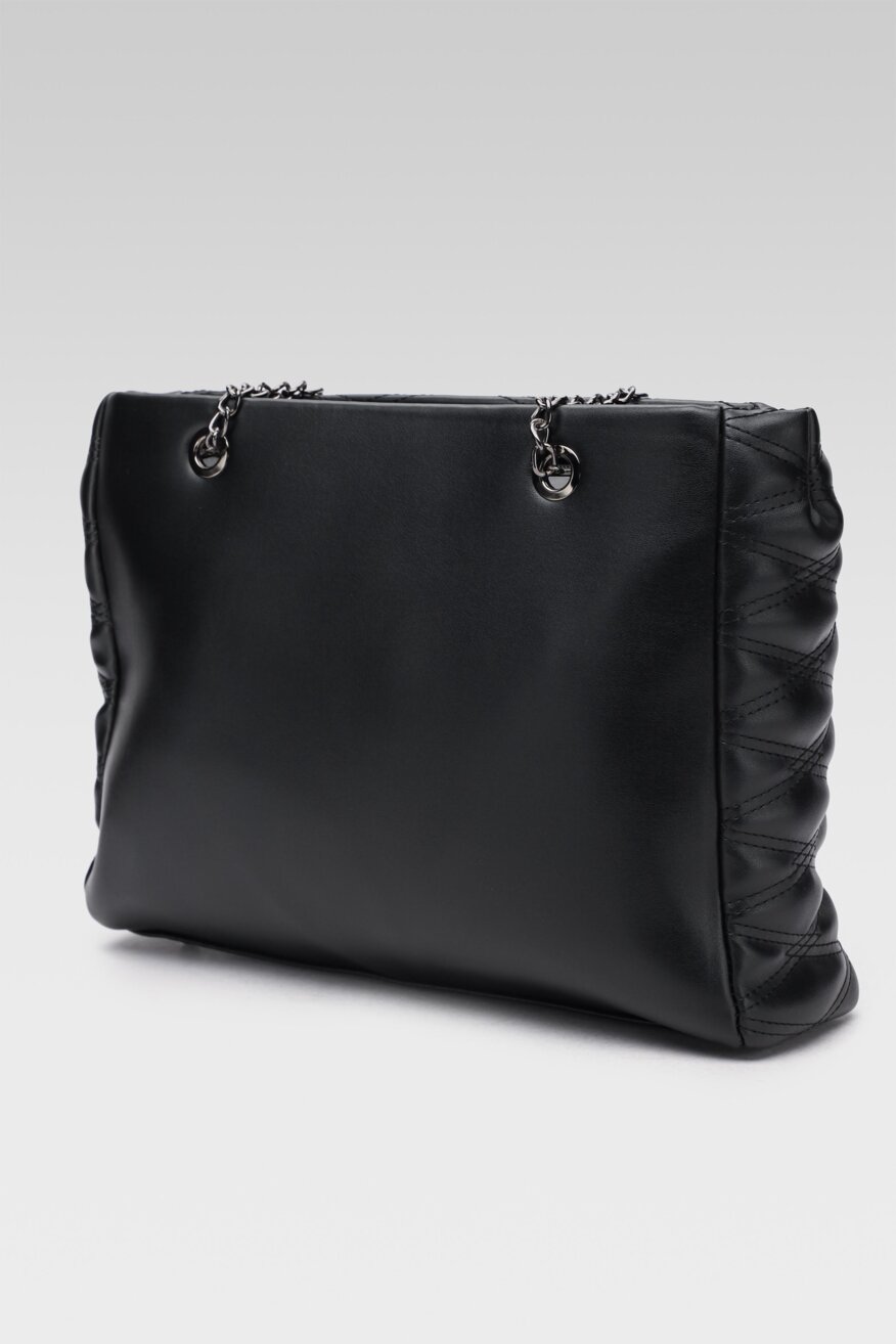 
                Jenny Fairy - Torebka pikowana czarna - 5903698673523