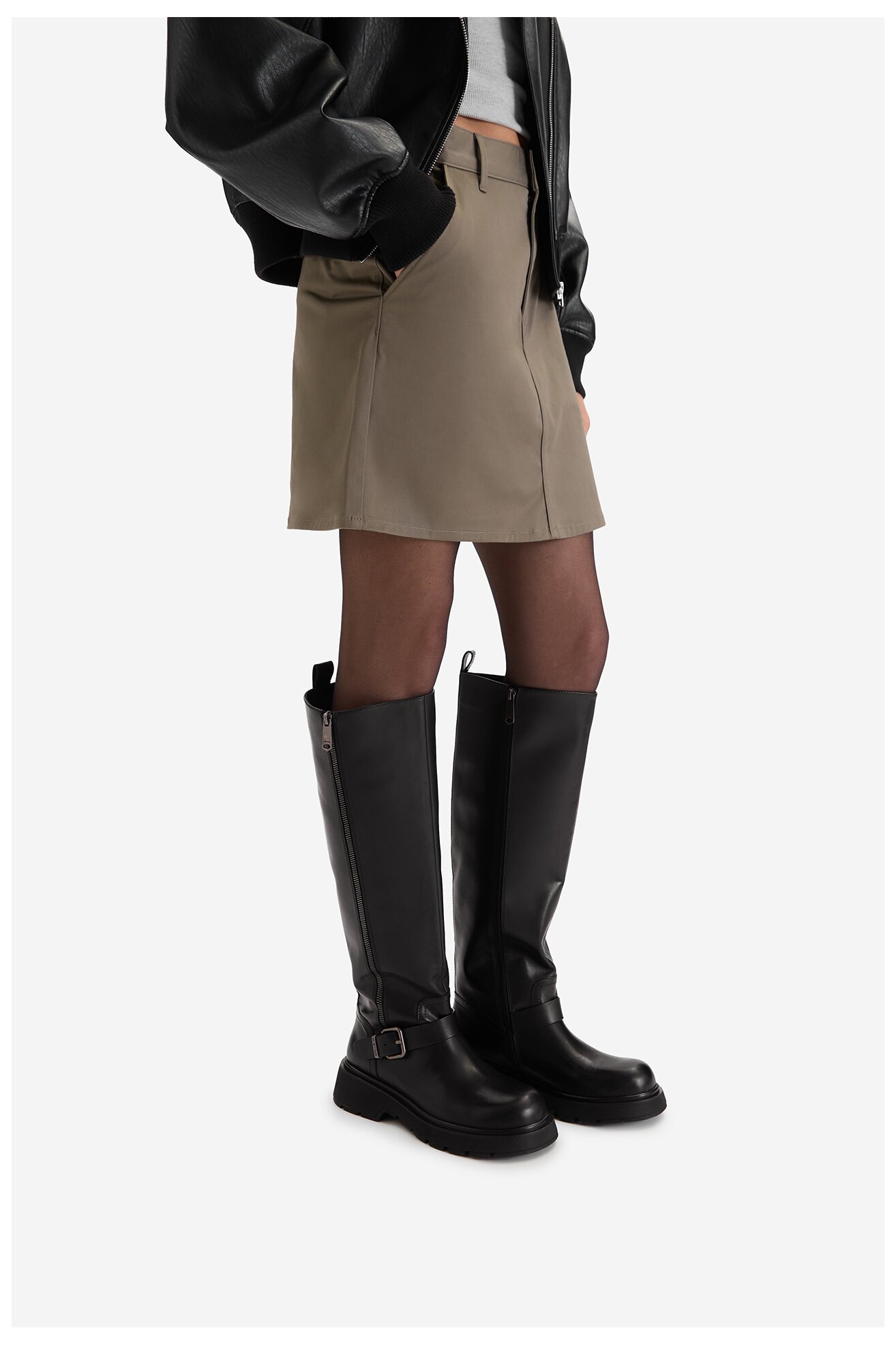 Kozaki G-STAR RAW EO-GLCI-GLC8137 Czarny