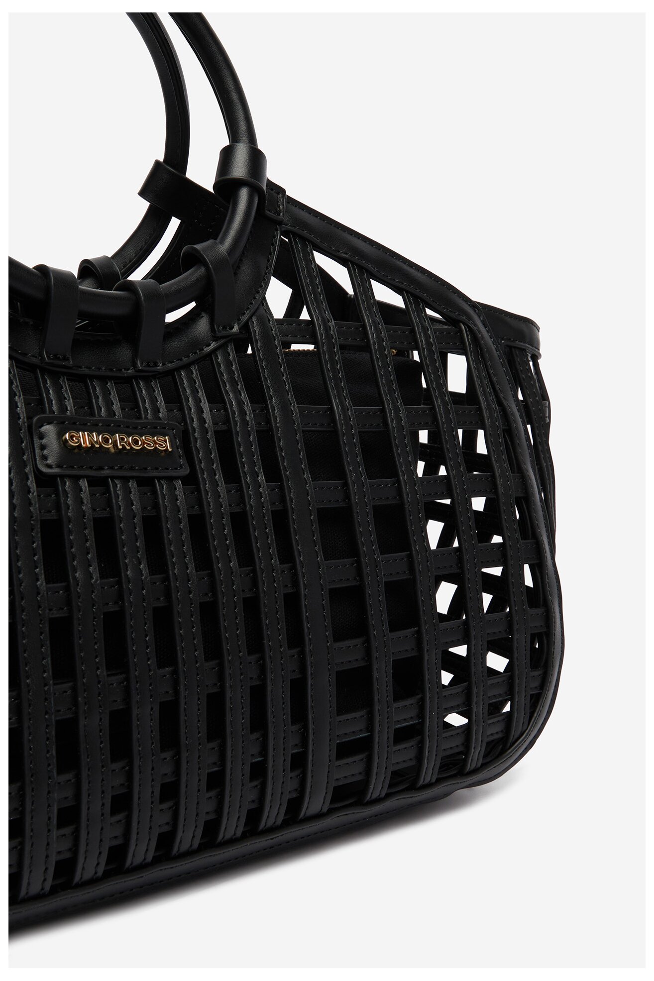 Сумка З Ремінцем Gino Rossi EO-LDA9109 ЧОРНИЙ