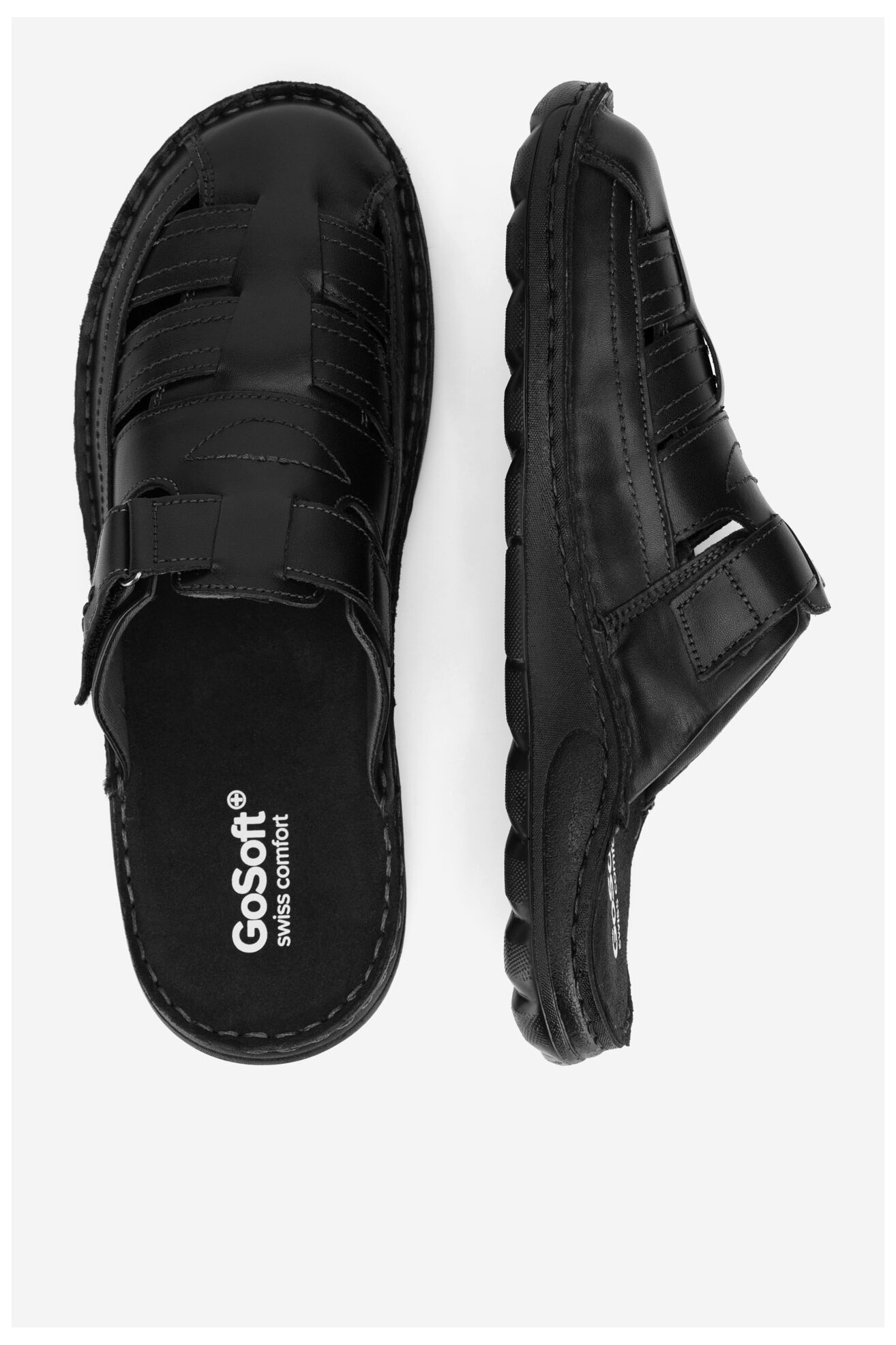 Flip-flop Go Soft ROMA-04 MI18 FEKETE