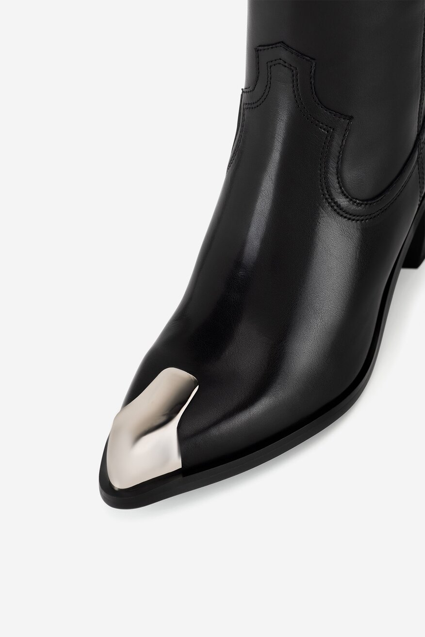 Badura - Kowbojki skórzane - 5905588842170