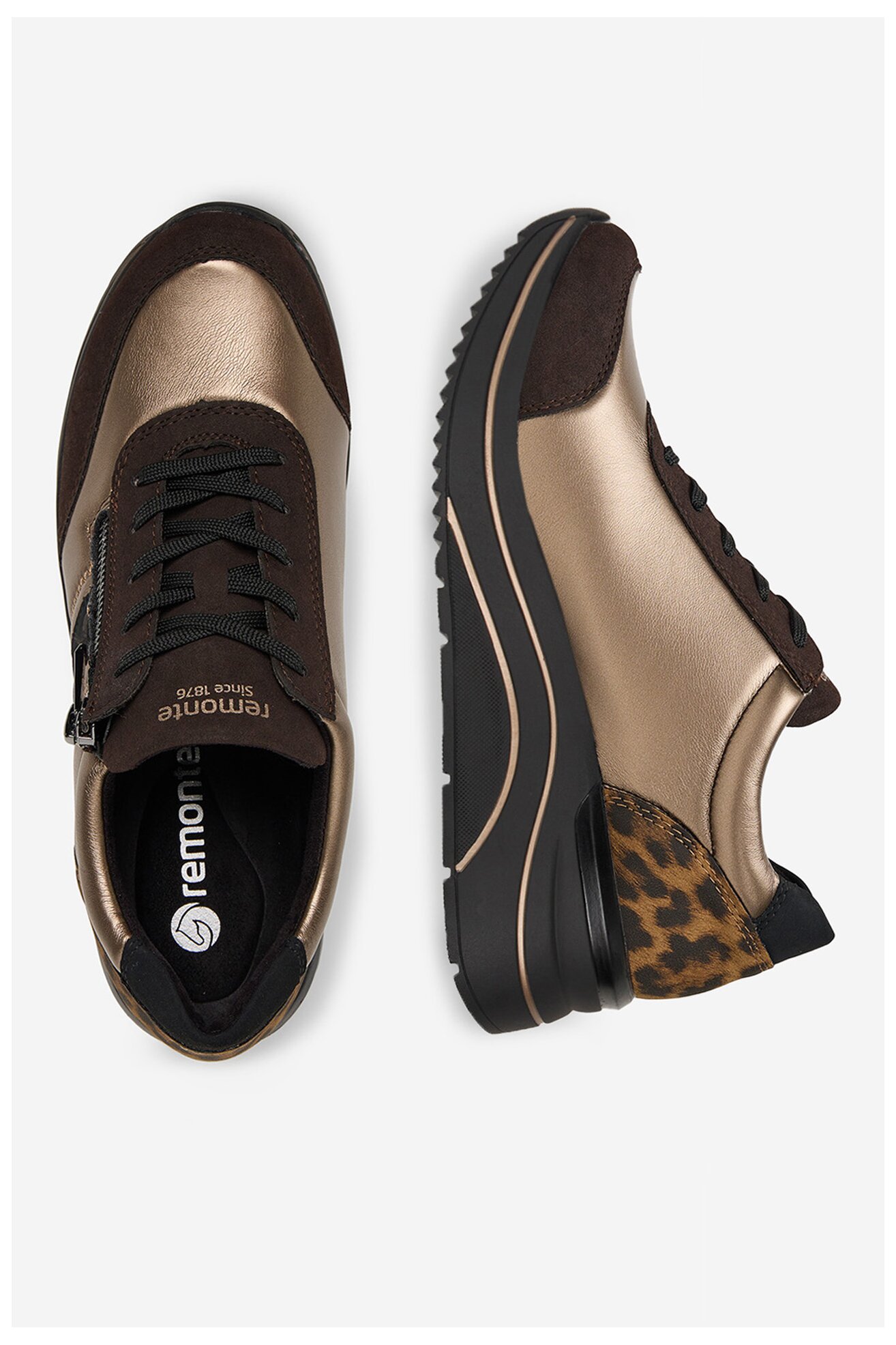 Tornacipő Remonte D0T09-91 SÖTÉTBARNA