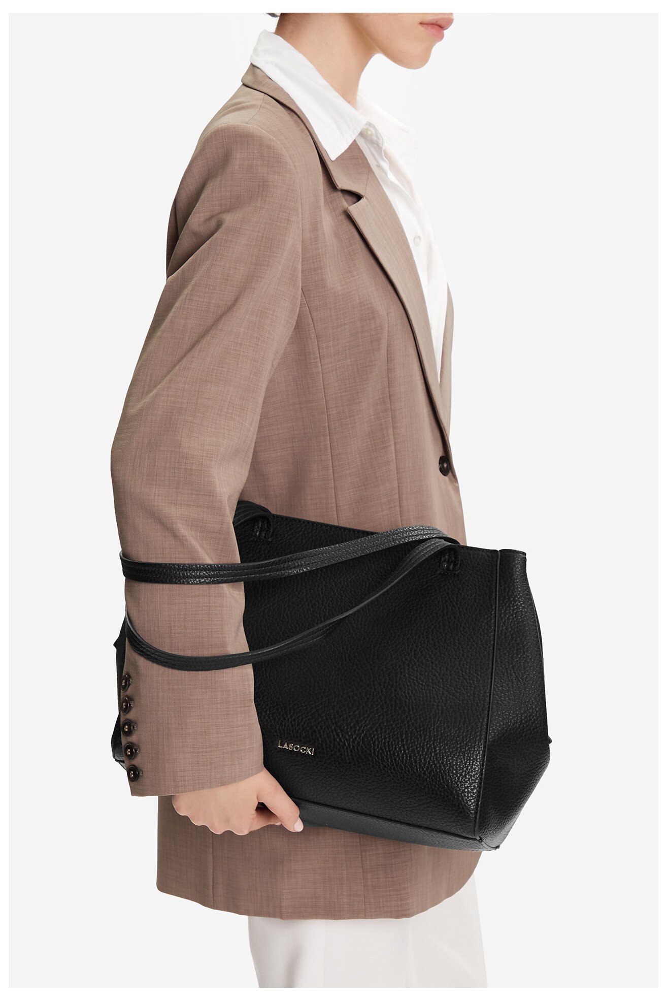 Дамска чанта Lasocki C-LSK-K-032-06 ЧЕРЕН