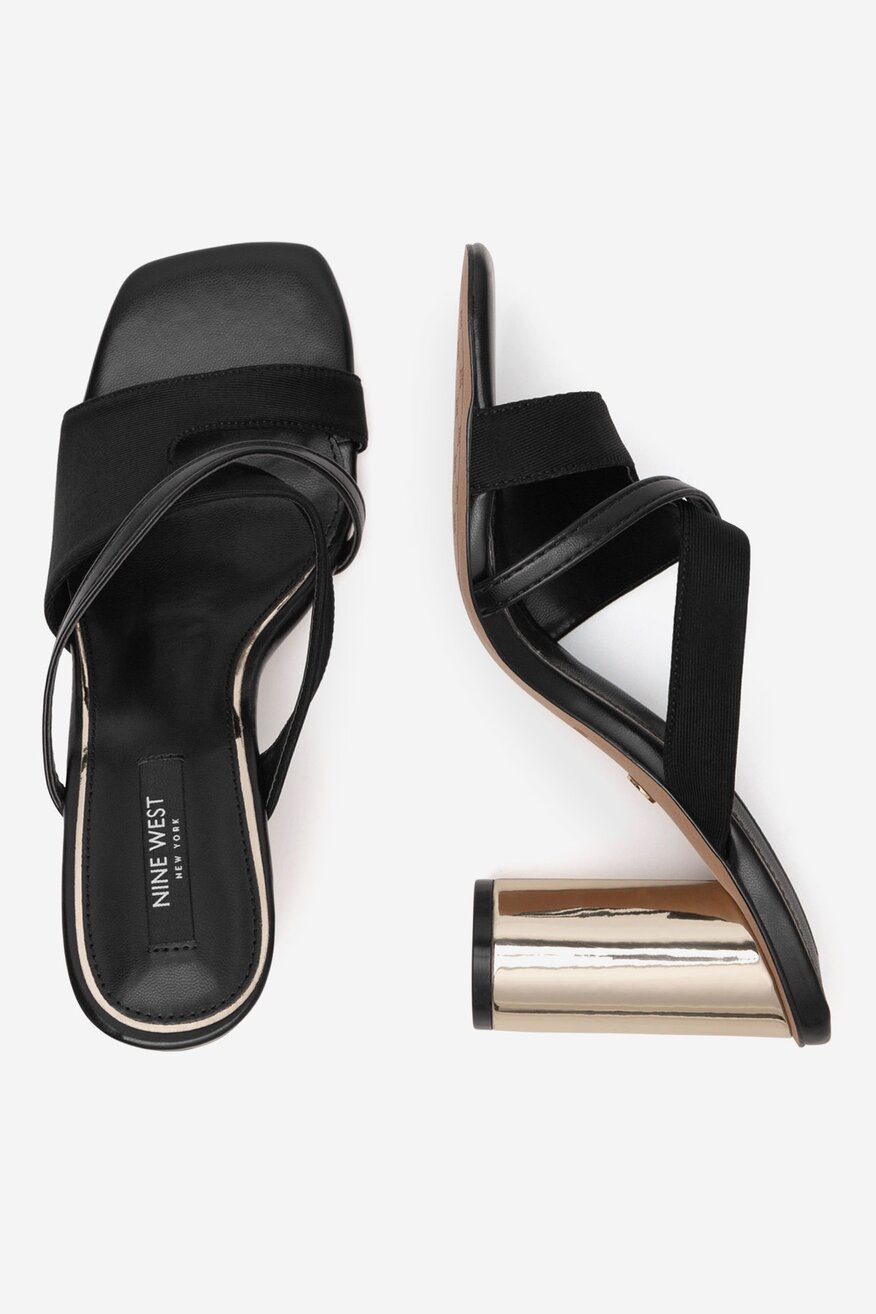 NINE WEST - Klapki na obcasie - 5906751068380