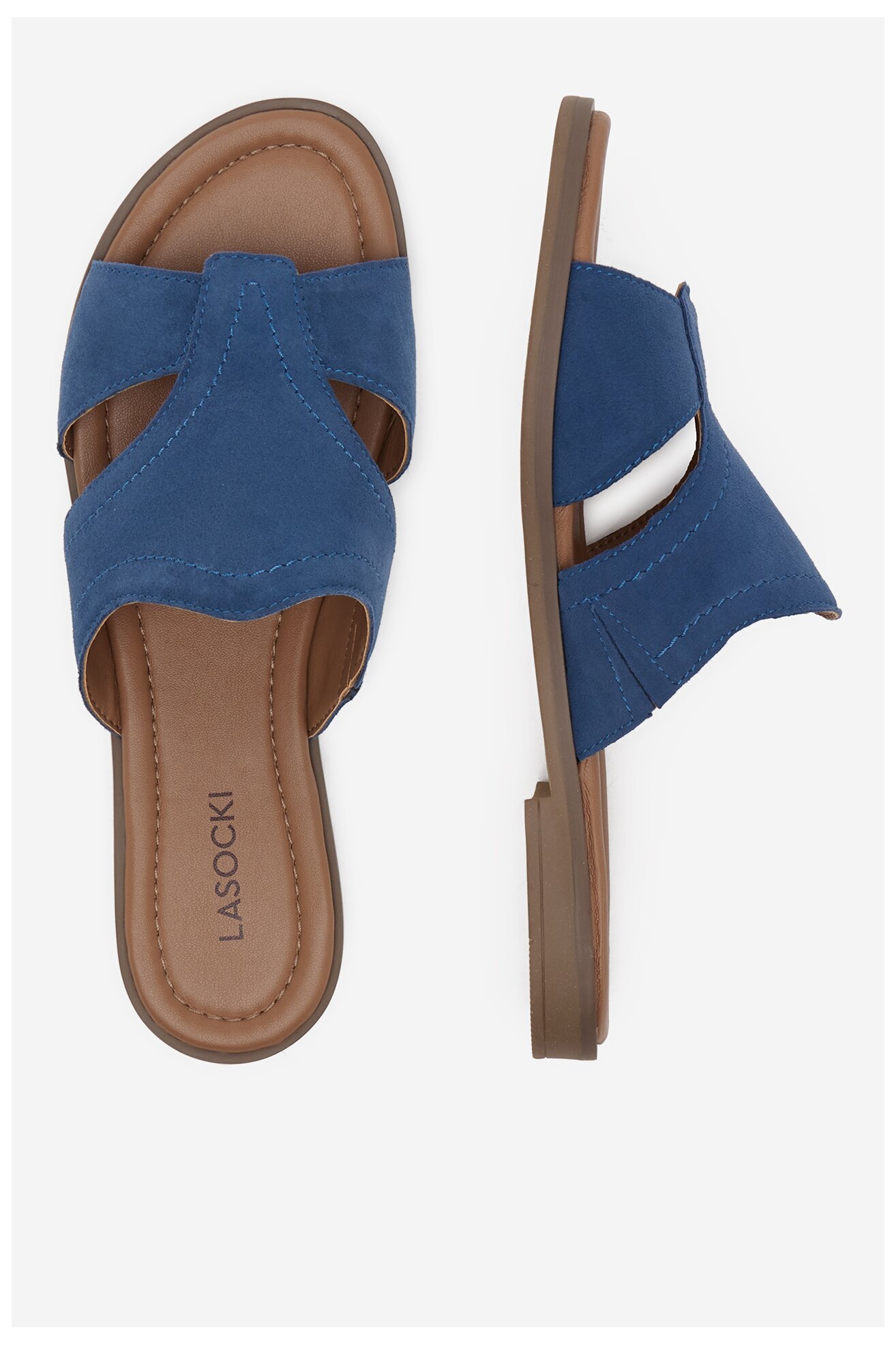 Șlapi Lasocki WI23-FOXI-57 ALBASTRU